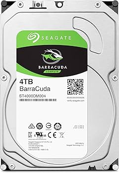 Amazon.com: Seagate BarraCuda 4TB Internal Hard Drive HDD – 3.5