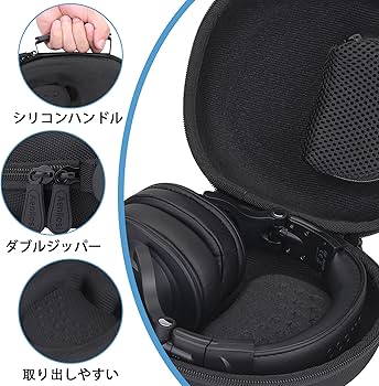 Amazon | OneOdio Pro10/Pro30/Pro50 DJ ヘッドホン対応収納ケース