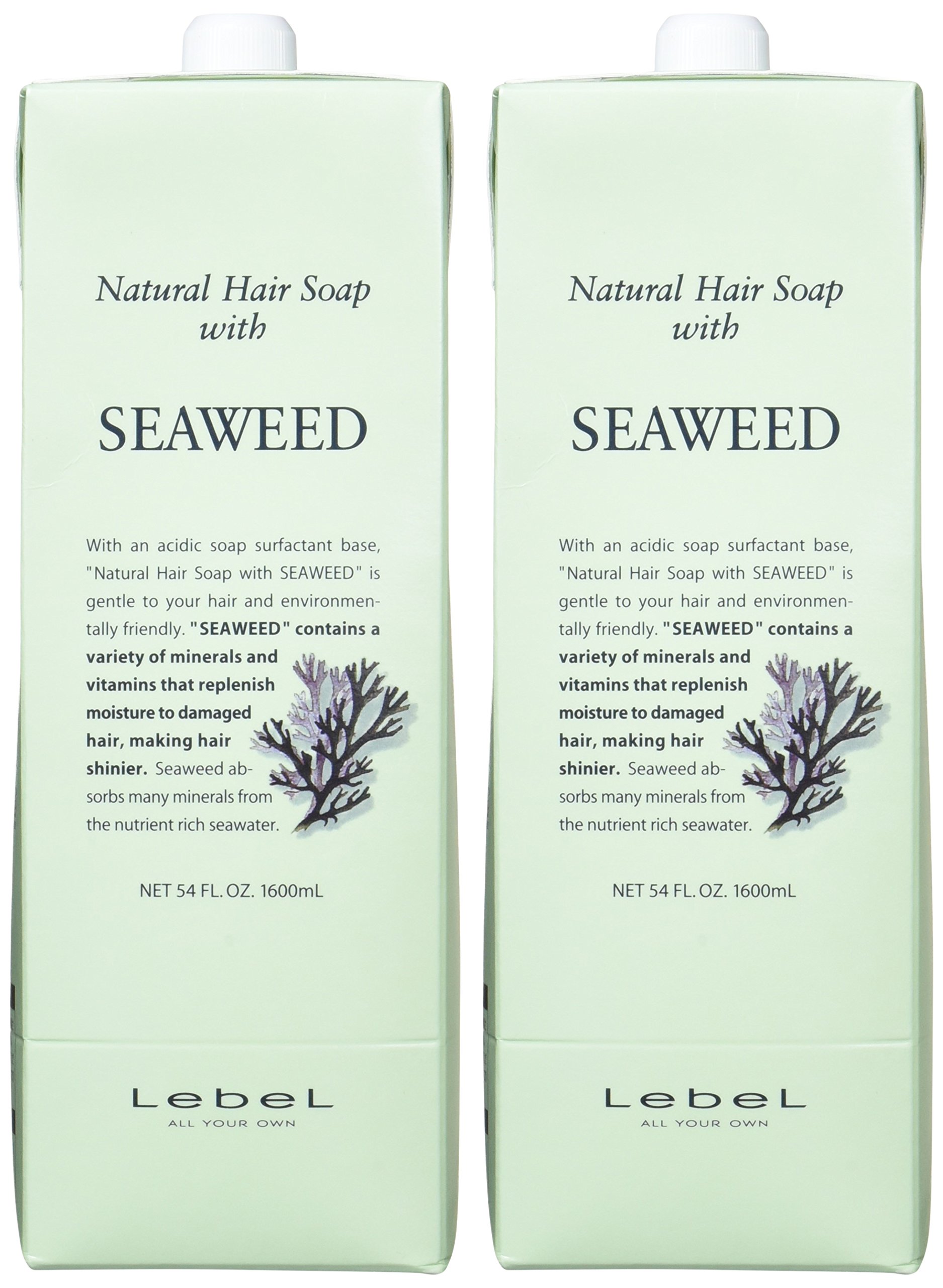 Amazon | ルベル ナチュラルヘアソープ ウィズ シーウィード SW 1600ml