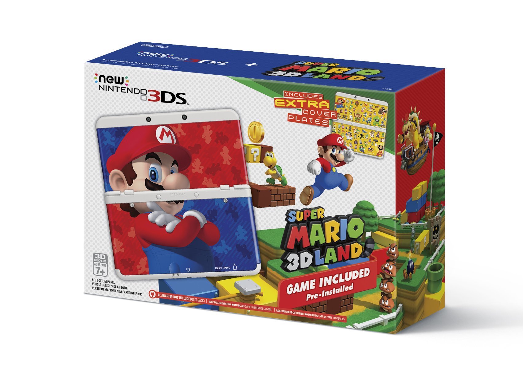 Amazon.com: Nintendo New 3DS Super Mario 3D Land Edition : Todo lo