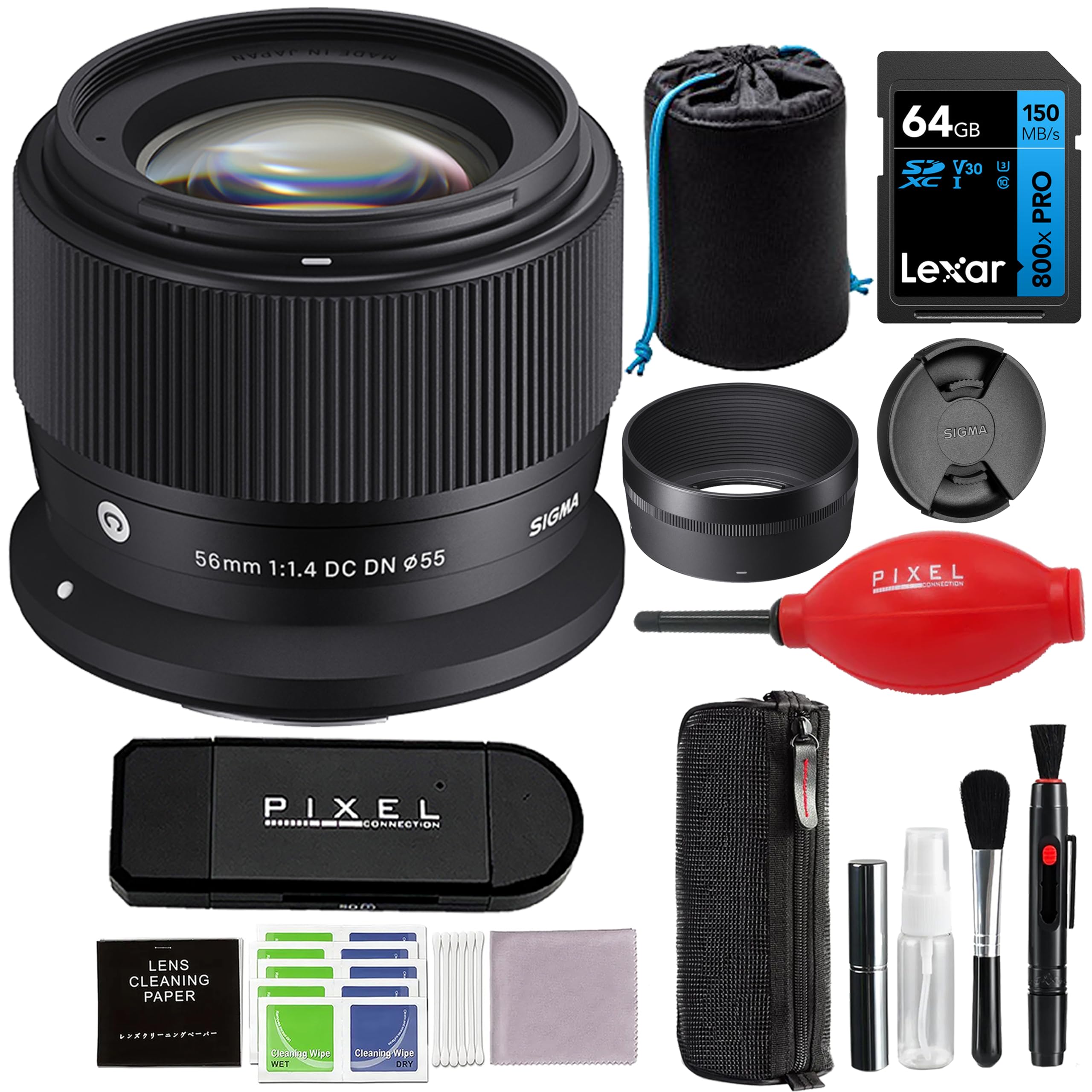 Amazon.com : Sigma 56mm f/1.4 DC DN Contemporary Lens for RF Mount