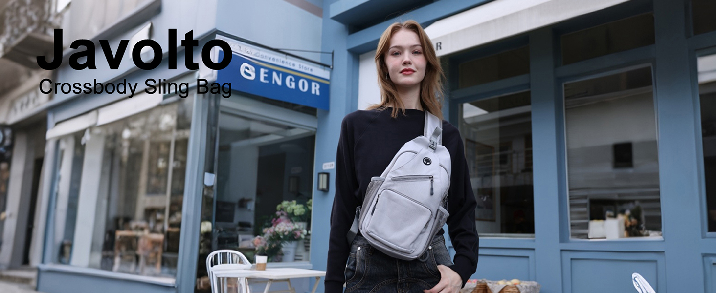 Amazon.com: Javolto Sling Bag Crossbody Backpack – Shoulder Chest