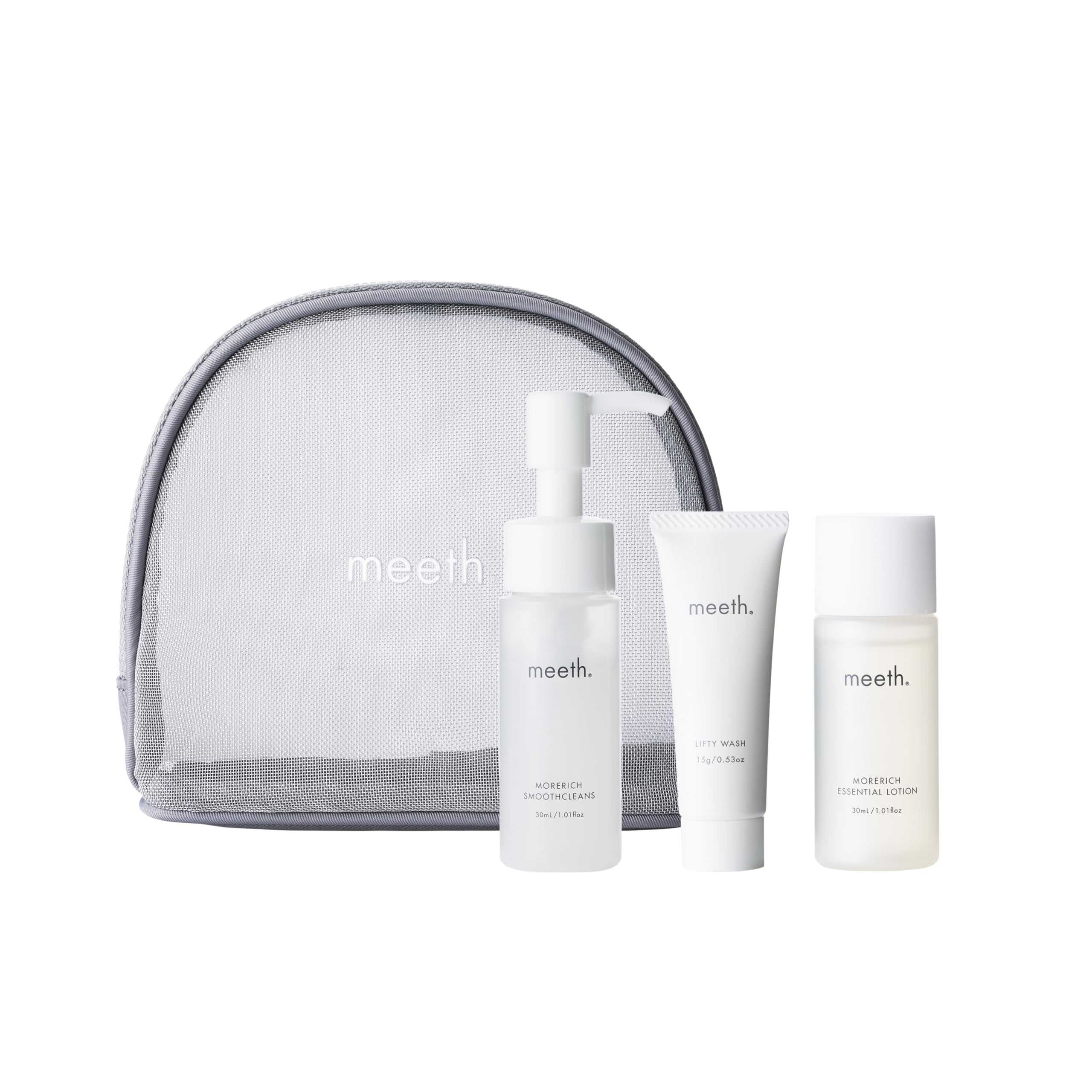 Amazon.co.jp: meeth（ミース）スターターセット〈クレンジング／洗顔