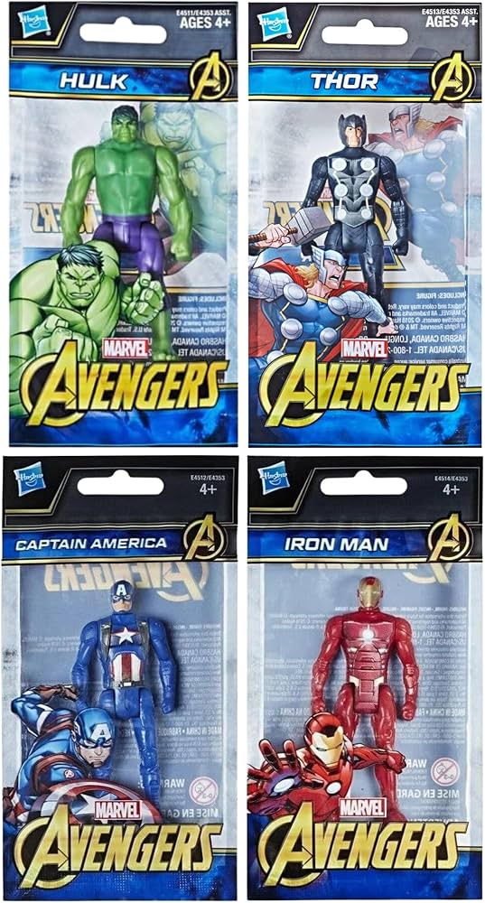 Amazon.co.jp: マーベル アベンジャーズ 可動フィギュア - 3.5インチ