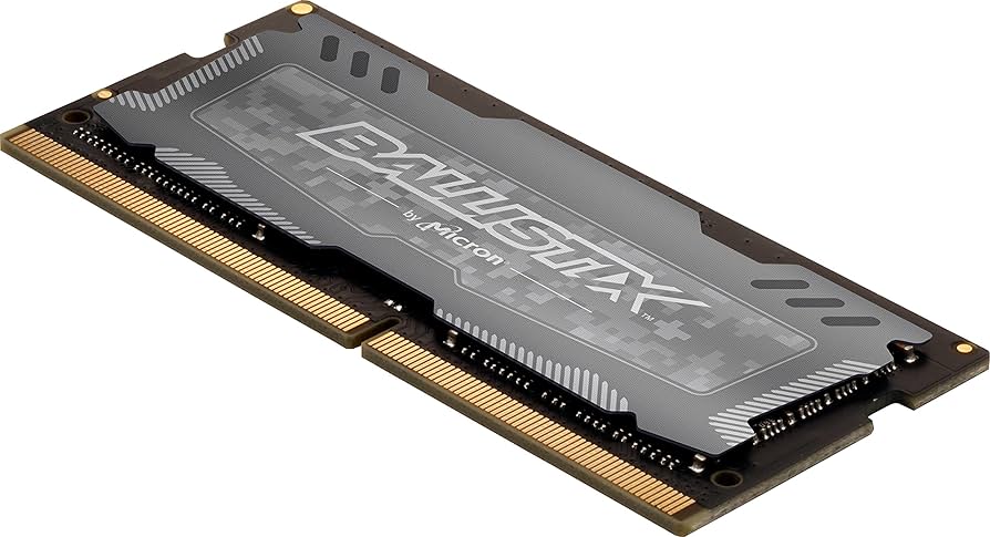 Ballistix Crucial Sport LT 2666 MHz DDR4 DRAM Laptop Gaming Memory