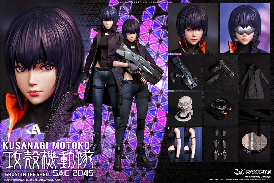 Amazon.co.jp: DAMTOYS 1/6 フィギュア キャラクター攻殻機動隊