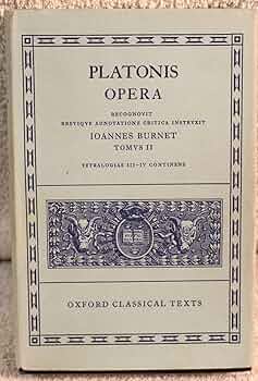 Amazon | Platonis Opera (Oxford Classical Texts) | Platon, John