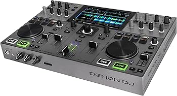 Denon DJ Prime Go+ Portable DJ Controller and Mixer, 2 Desks, WiFi