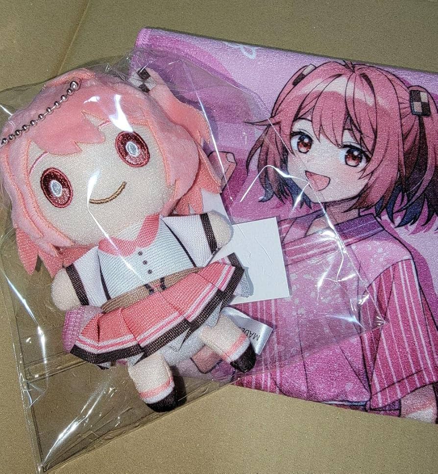 Amazon.co.jp: カラフルピーチ からぴち のあ タオル ぬいぐるみ