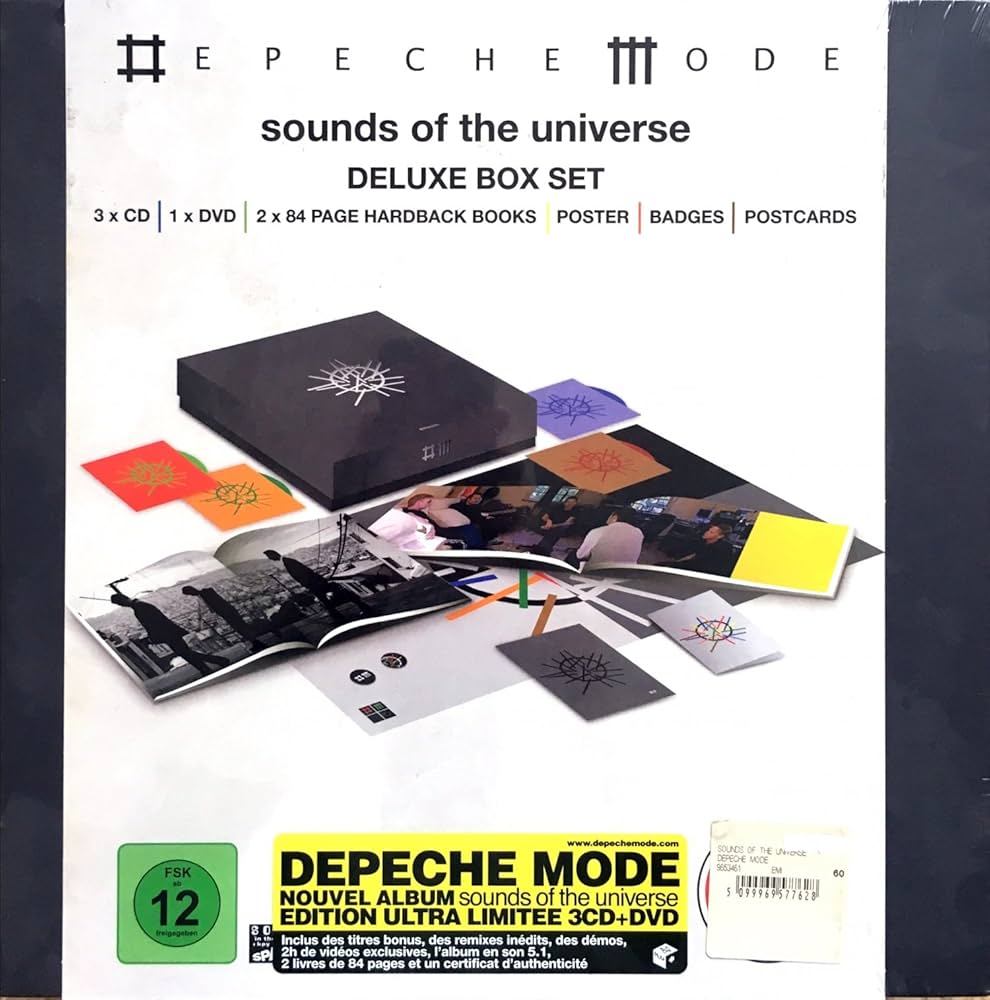 Depeche Mode - Sounds of the Universe Deluxe Box Set (3 CDs/DVD/2