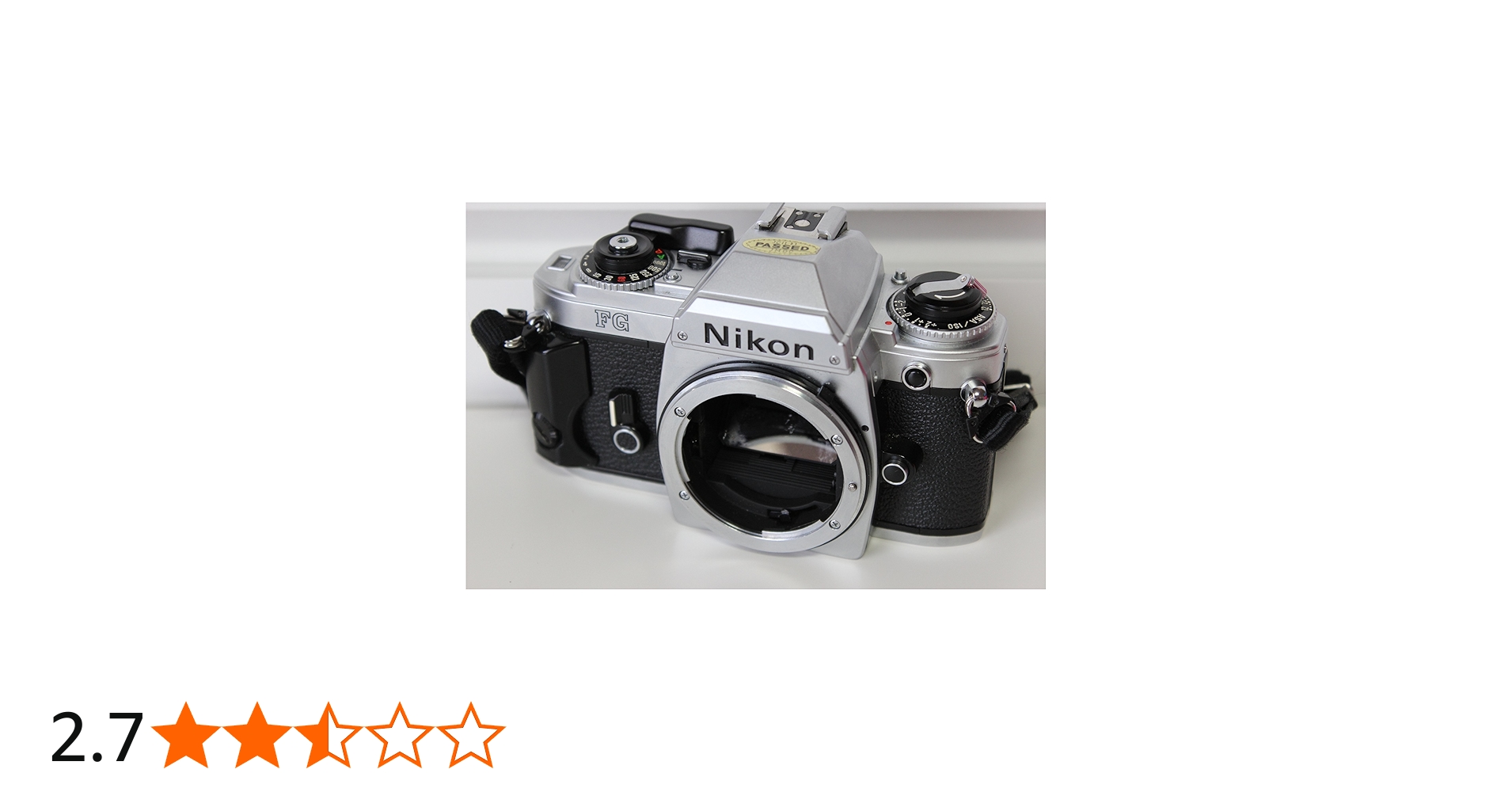 再値下げ ニコン FG フィルムカメラセット(本体、望遠レンズ、三脚