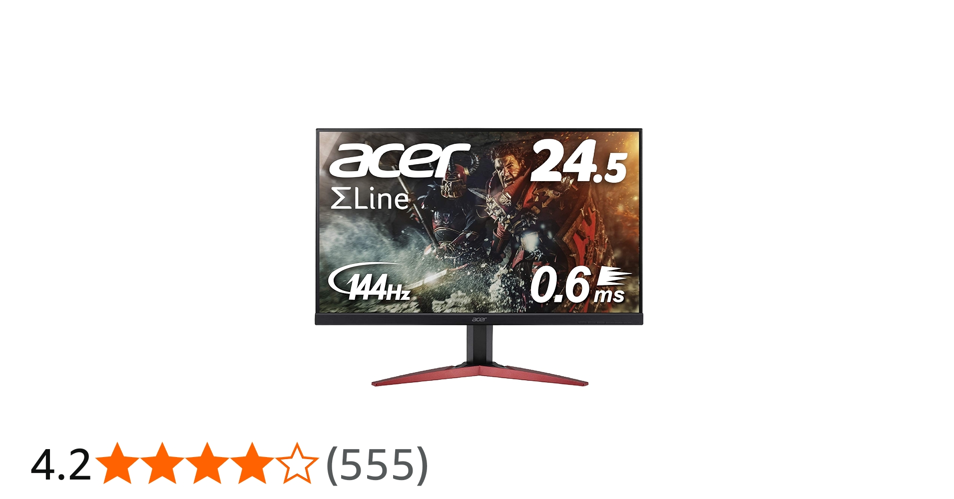 Amazon.co.jp: Acer ゲーミングモニター SigmaLine 24.5インチ