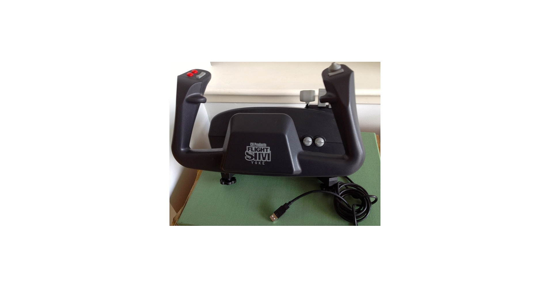 Amazon.com: CH Products Flight Sim Yoke USB LE : Video Games