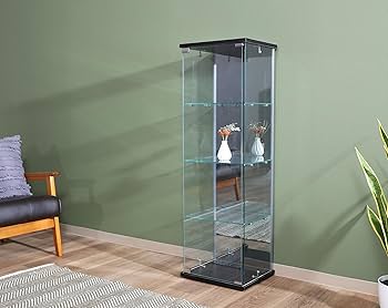 Amazon.co.jp: 不二貿易 コレクションケース フィギュアケース 4段 幅