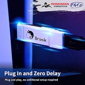 Amazon.com: Brook Wingman FGC2 Converter with Keychain-Arcade