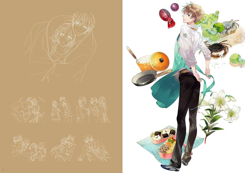 Amazon.co.jp: Starry☆Sky Art Book vol.2 : honeybee, カズアキ, 1月