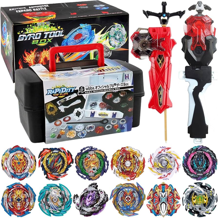 Amazon.com: Bey Battling Blade Burst Toy Set, 12 Spinning Burst