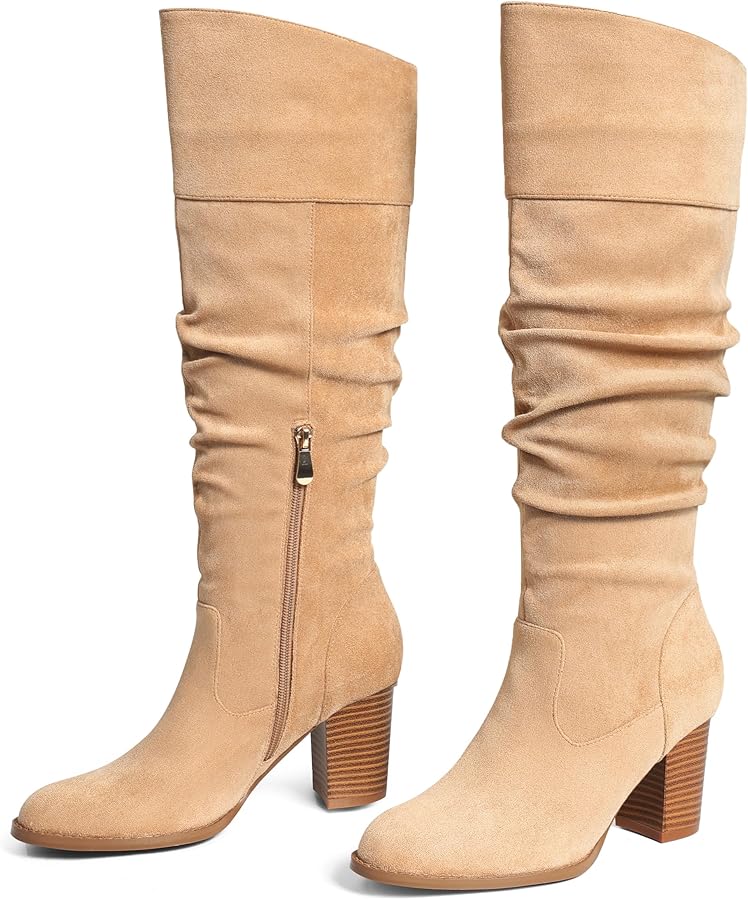 Amazon.com | MeiLuSi Womens Knee High Fall Boots for Women 2025