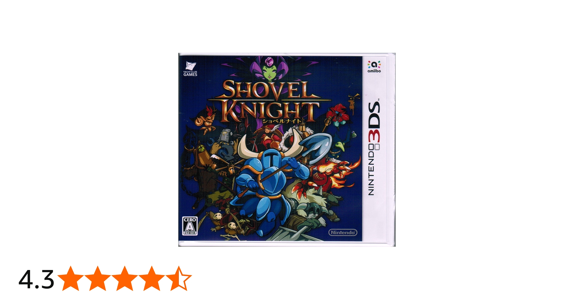 Amazon | 3DS ショベルナイト パッケージ版ソフト | ゲームソフト
