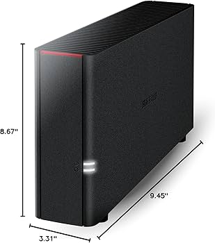 Amazon.com: BUFFALO LinkStation 210 2TB 1-Bay NAS Network Attached