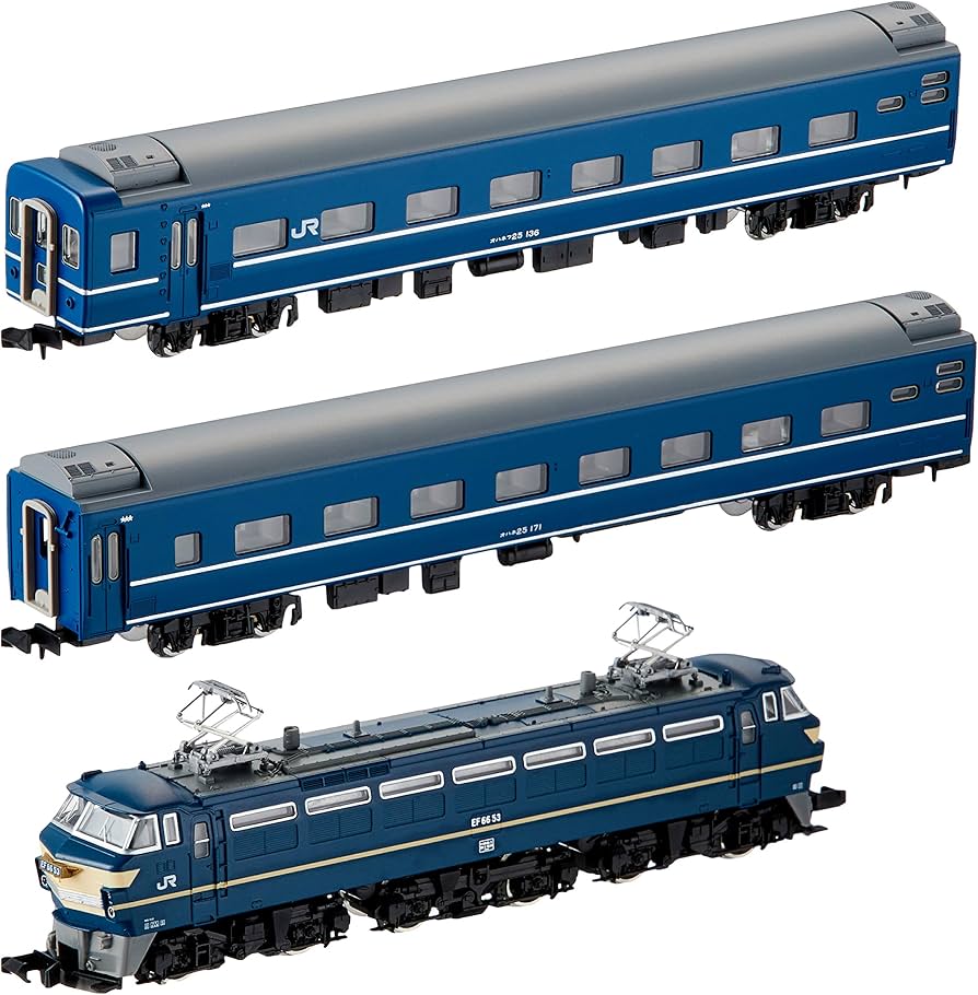 Amazon | TOMIX Nゲージ EF66ブルートレインセット3両 92332 鉄道模型