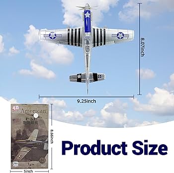 Amazon | TKXOX P-51 マスタングモデルキット 1/48 プラスチック戦闘機
