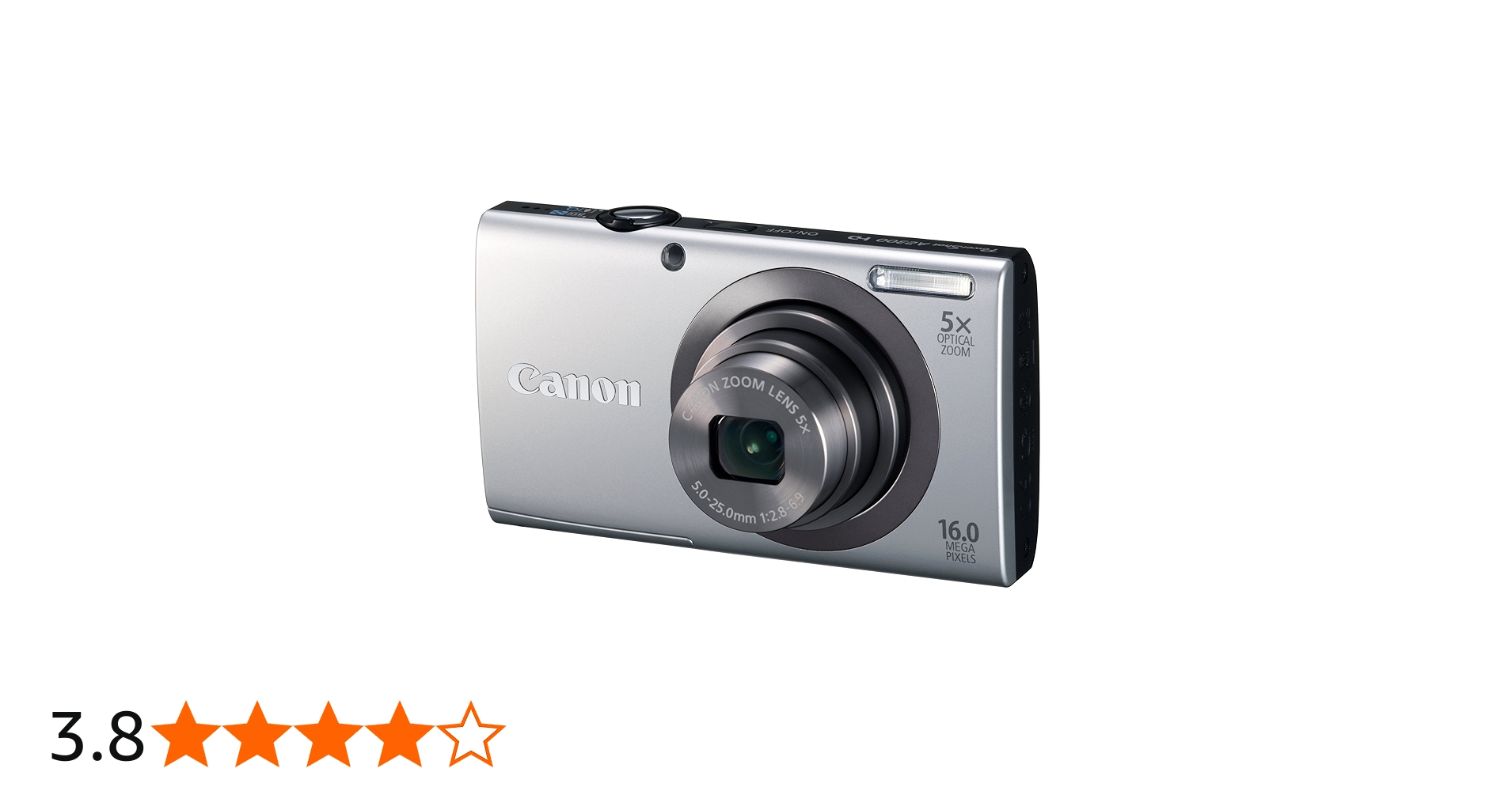 Amazon | Canon デジタルカメラ PowerShot A2300 シルバー 光学5倍