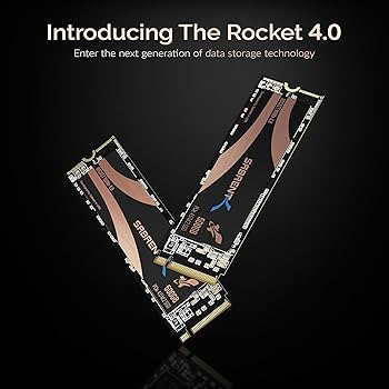 SSD Rocket Sabrent Nvme PCIe 4.0 M.2 2280 de 500GB Disco Sólido