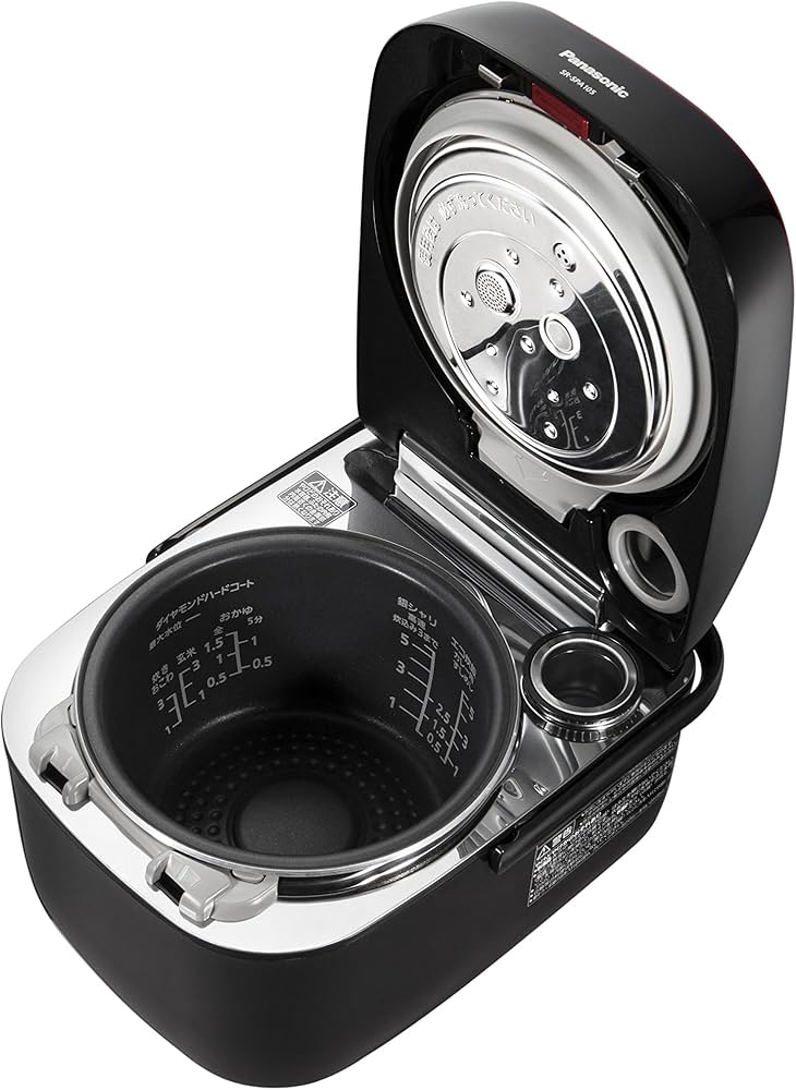 Amazon | パナソニック 5.5合 炊飯器 圧力IH式 Wおどり炊き ブラック