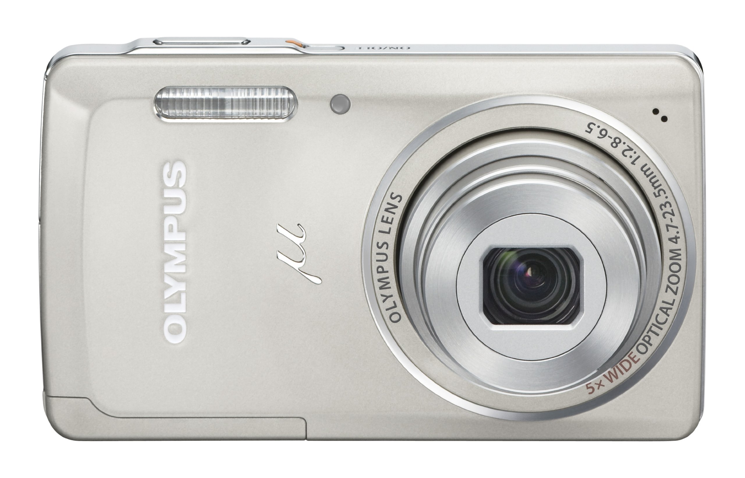 Amazon | OLYMPUS デジタルカメラ μ-5010 チタニウムシルバー (広角
