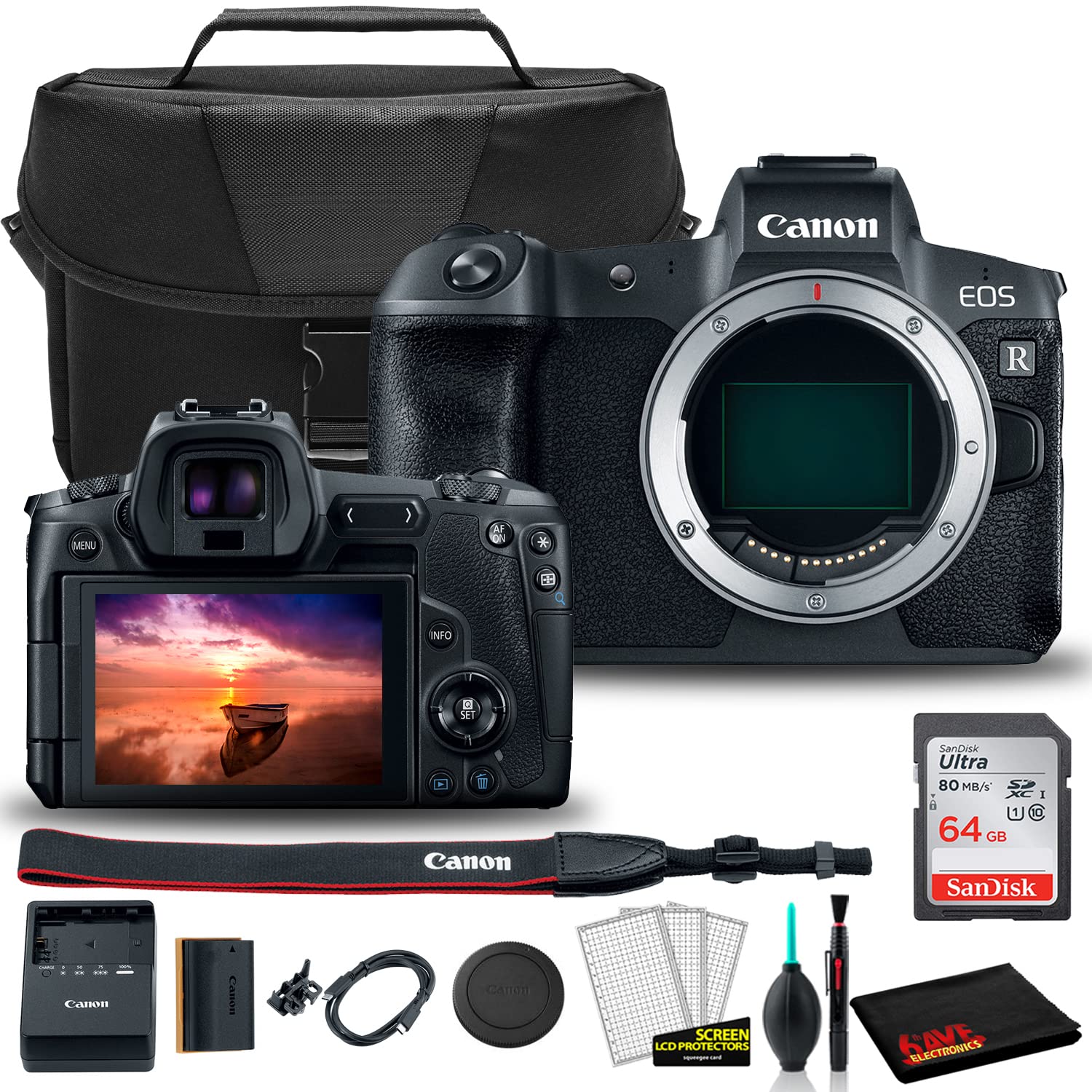 Amazon.com : Canon EOS R Mirrorless Digital Camera (Body Only