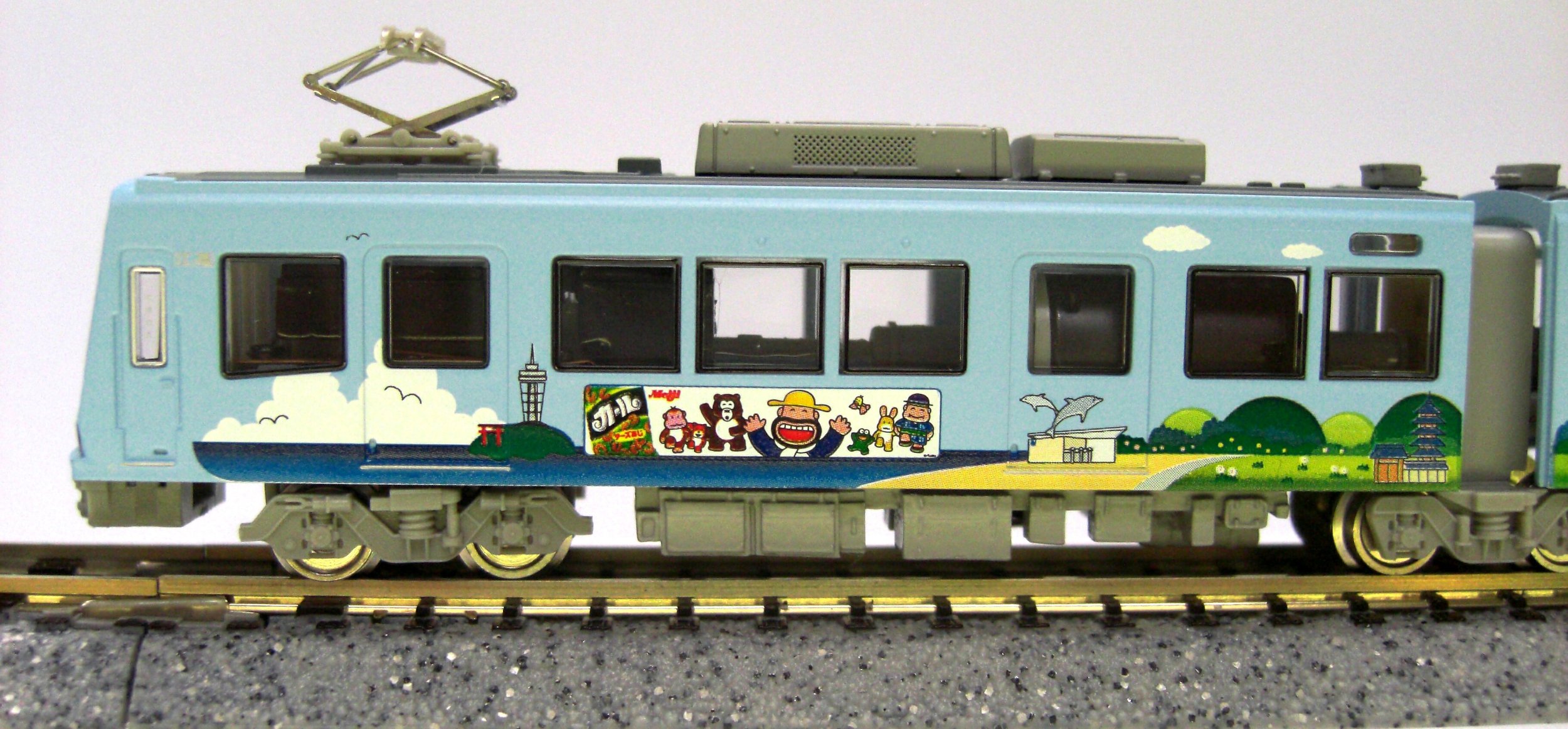 Amazon | Nゲージ NT86 江ノ島電鉄 2000形 明治製菓号 2007 (M車