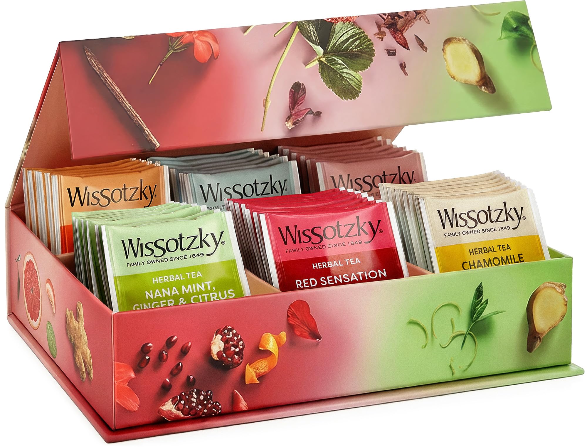 Amazon.com : Wissotzky Herbal Tea Variety Pack Sampler (42 Tea