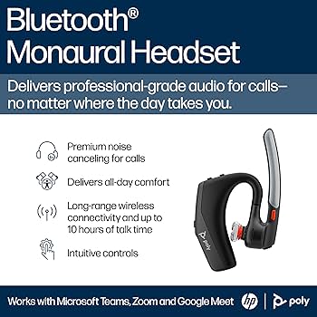 Amazon.com: Poly Voyager Legend 30 - Bluetooth Headphones with Mic