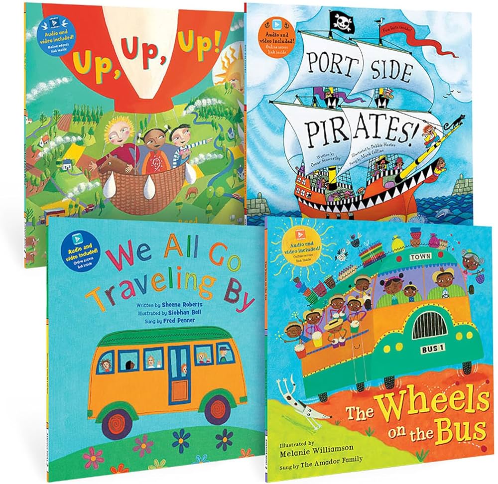 Amazon.com: Barefoot Books Kindergarten Transportation Singalongs