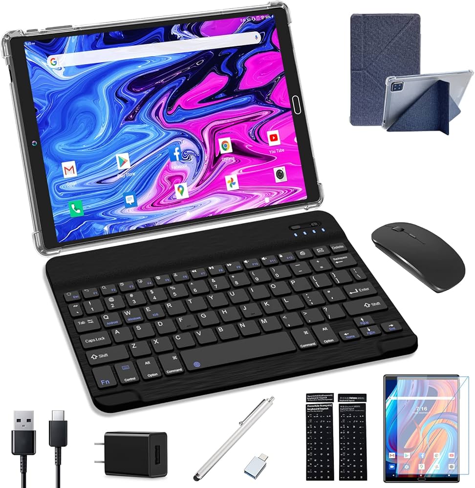 Amazon.co.jp: タブレット10.1インチ Android11タブレット5GHz+2.4