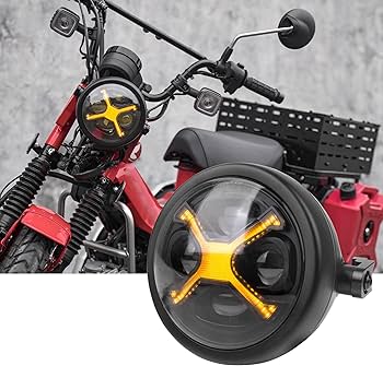 Amazon.co.jp: Fogocorss CT125専用 5.75インチLEDヘッドライトJA65