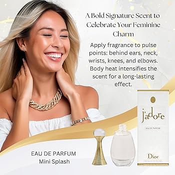 Amazon.com : J'adore by Christian Dior Perfume for Women EDP Mini