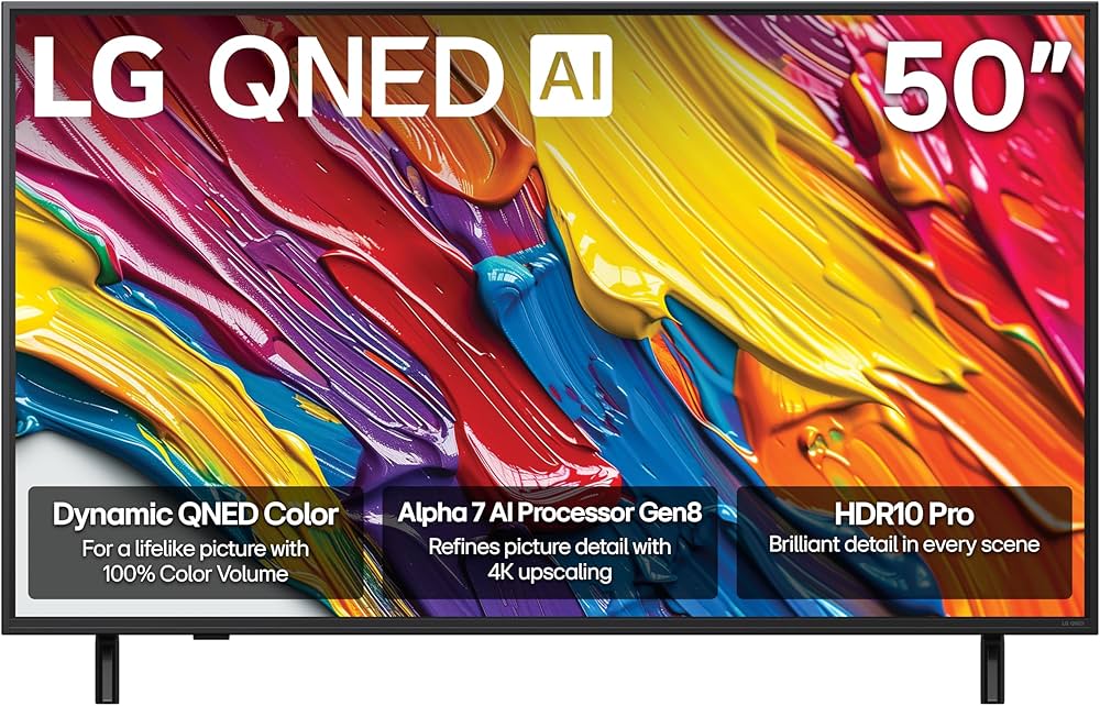 Amazon.com: LG 50-Inch Class QNED AI 4K QNED82A Series Smart TV w