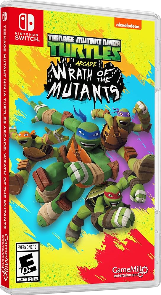 Amazon.com: TMNT Arcade: Wrath of the Mutants - Nintendo Switch