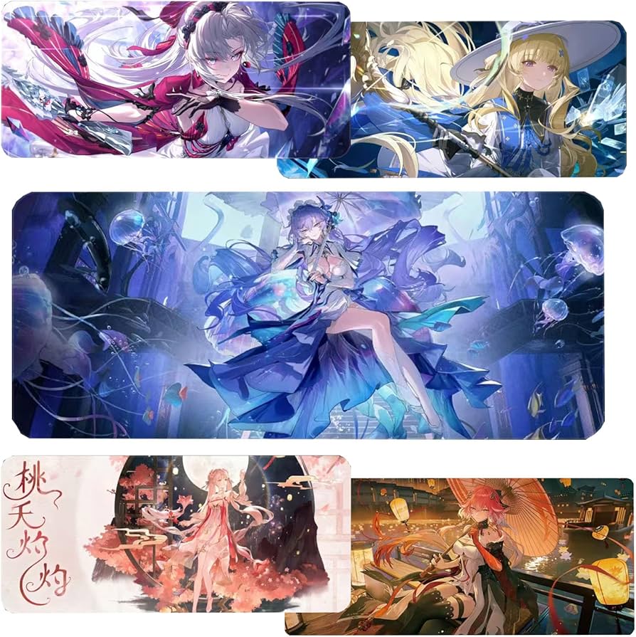 Amazon.co.jp: 鳴潮 マウスパッド 人気キャラ カンタレラ フィービー