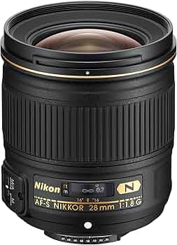 Amazon.co.jp: Nikon 単焦点レンズ AF-S NIKKOR 28mm f/1.8G フル