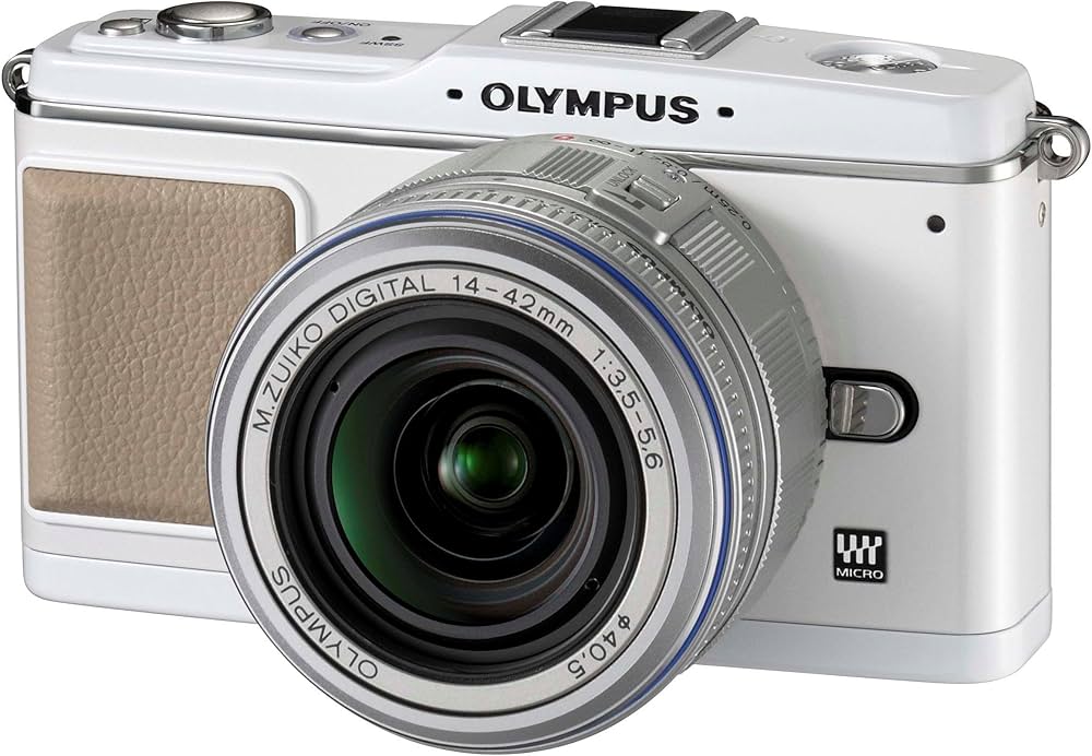 Amazon | OLYMPUS ミラーレス一眼 E-P1 レンズキット ホワイト E-P1