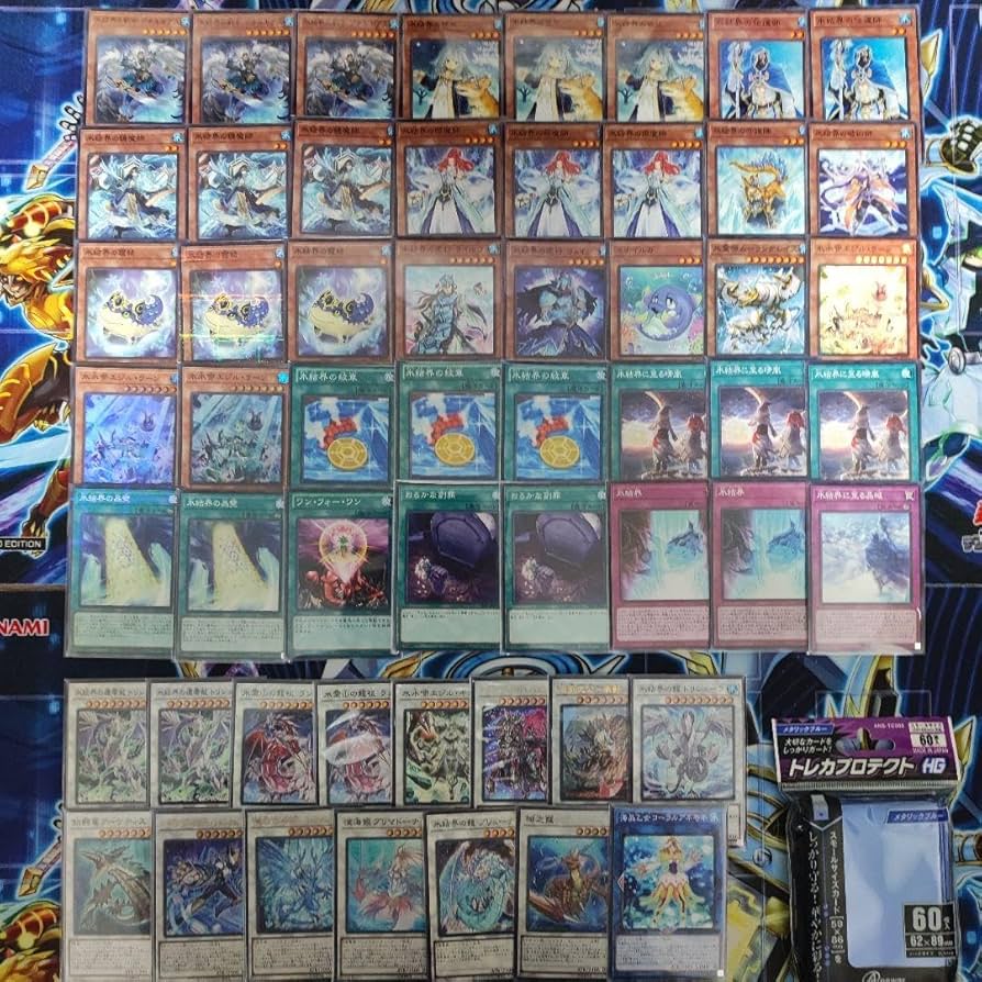 Amazon.co.jp: 【デッキ販売】 氷結界デッキ 構築済みデッキ スリーブ