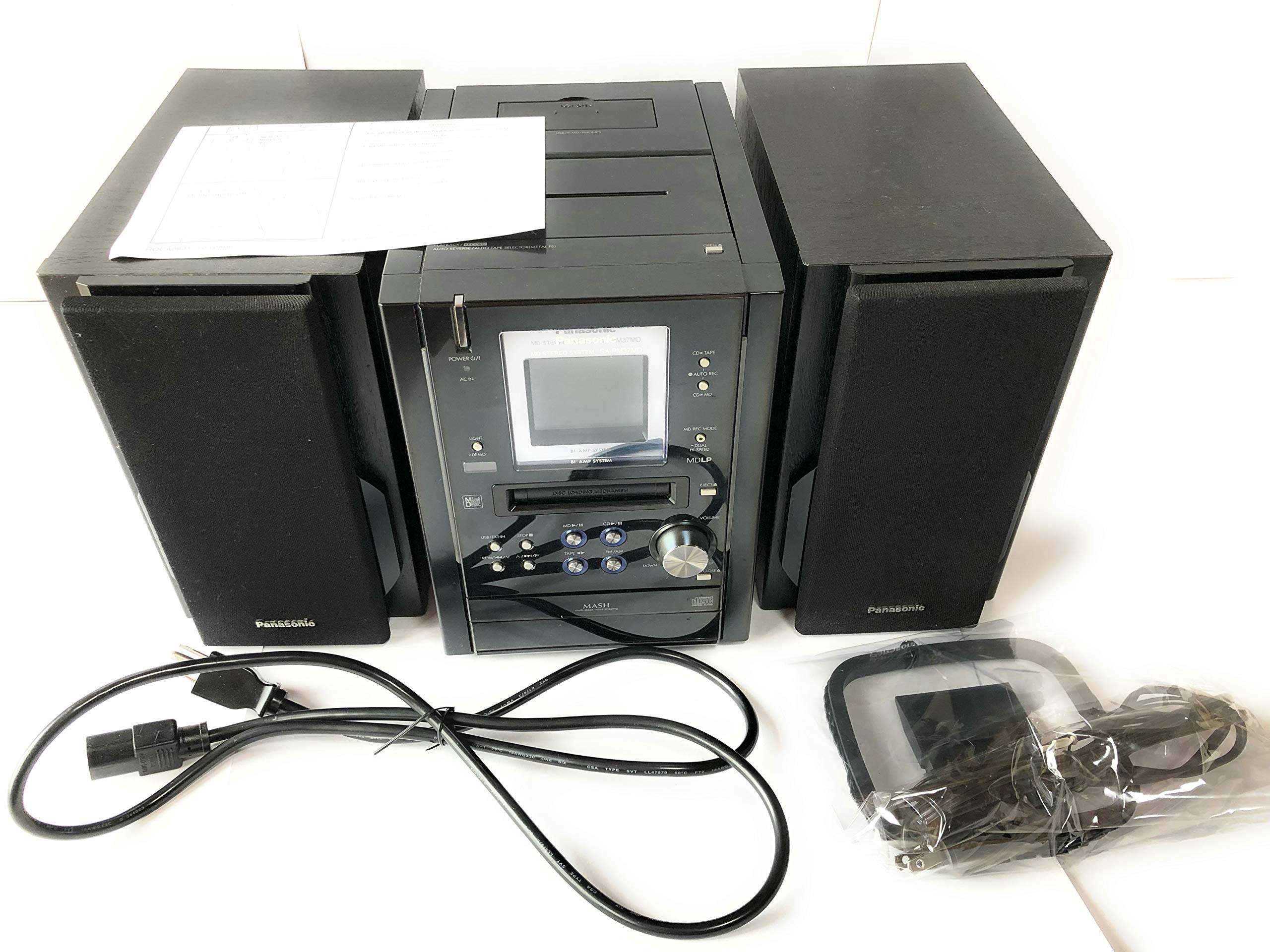 Amazon.co.jp: Panasonic パナソニック SC-PM37MD-K ブラック