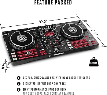 Amazon.com: Numark Mixtrack Pro FX Serato DJ Controller with 2