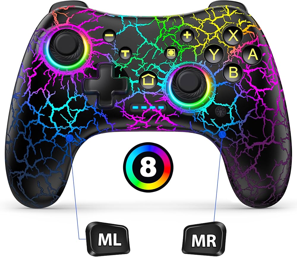 Amazon.com: Hall Effect Switch Controller for Nintendo Switch