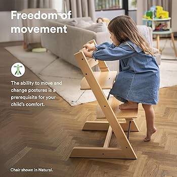 Amazon.com : Tripp Trapp Chair from Stokke, Black - Adjustable