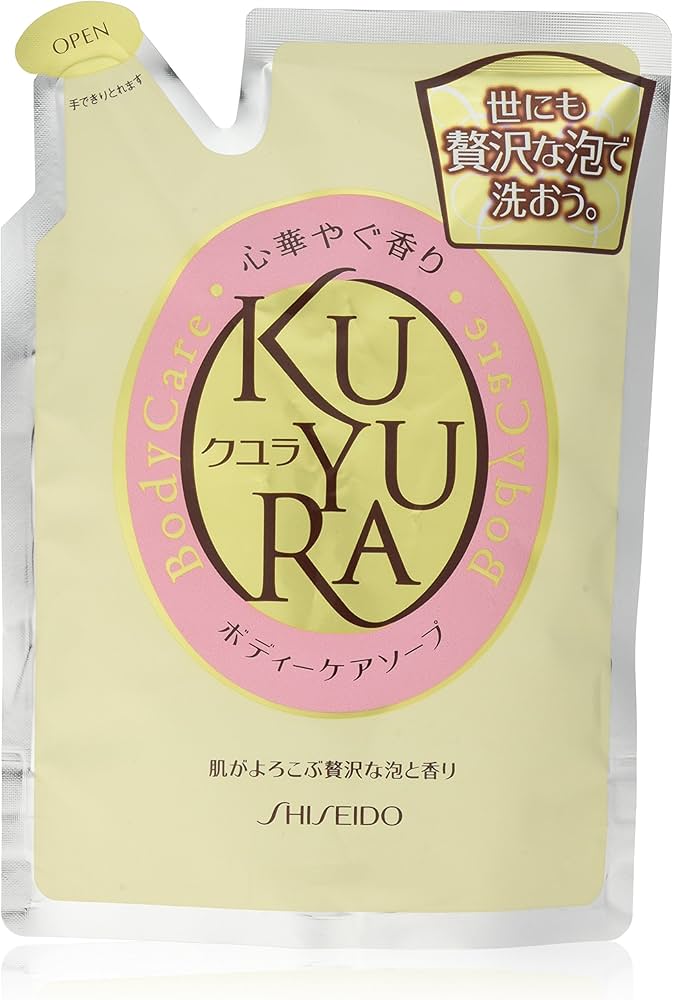 Amazon | クユラ ボディケアソープ 心華やぐ香り つめかえ用400ml