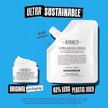 Amazon.com: Kiehl's Ultra Facial Cream, with 4.5% Squalane to